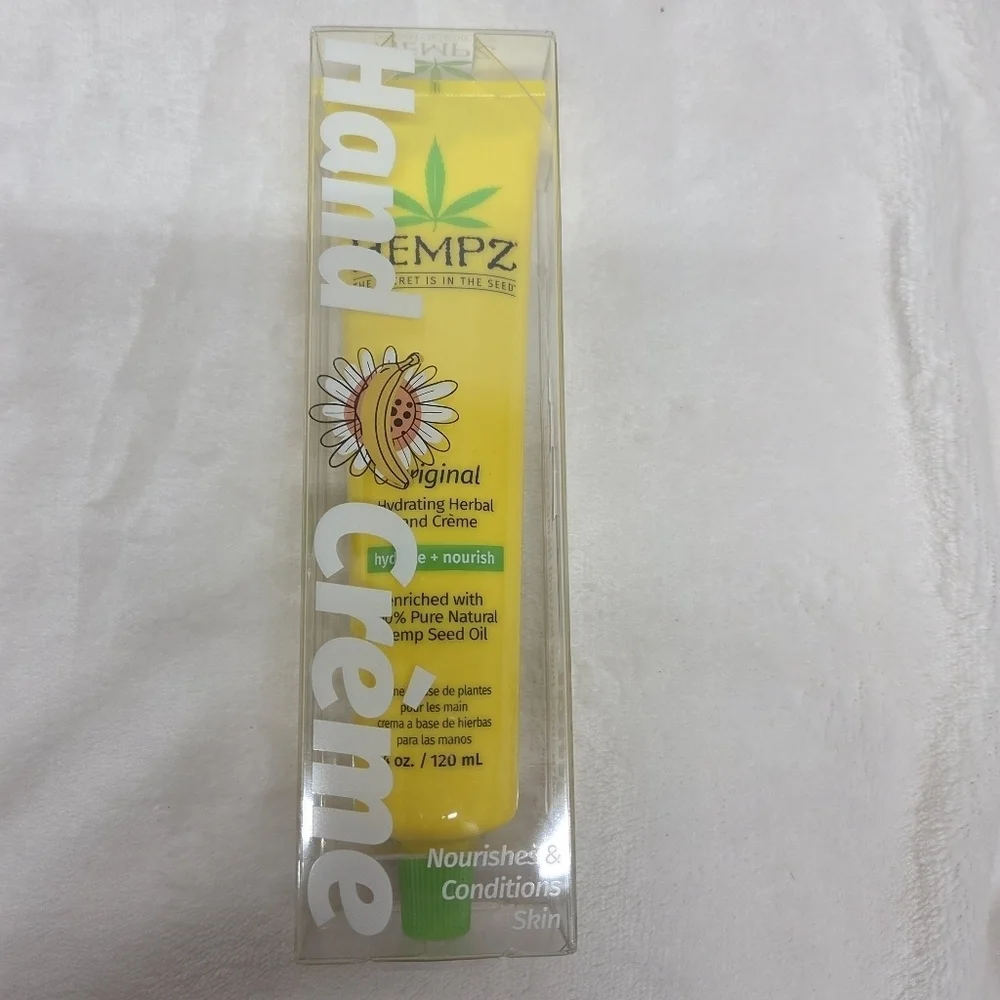 🌴3/$15🌴 HEMPZ ORIGINAL HYDRATING HERBAL Hand Crème 4oz Full Size